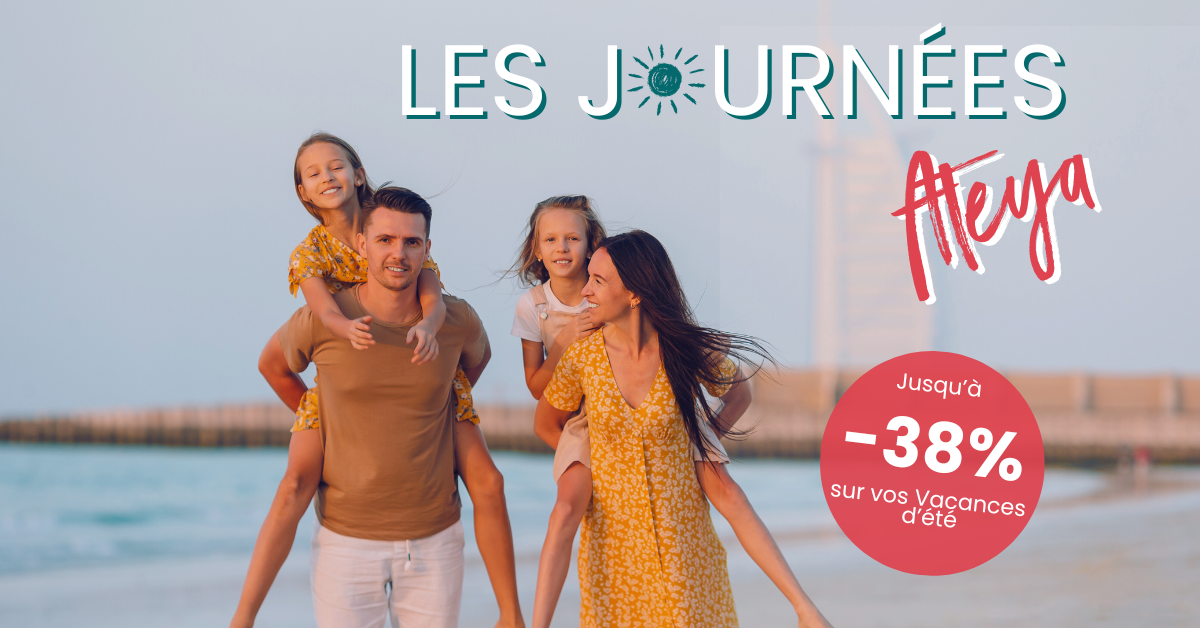 Vente flash été : des vacances jusqu’à -38 % !