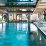 Slide la piscine couverte