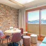 Slide Résidence Le Beauregard - séjour studio