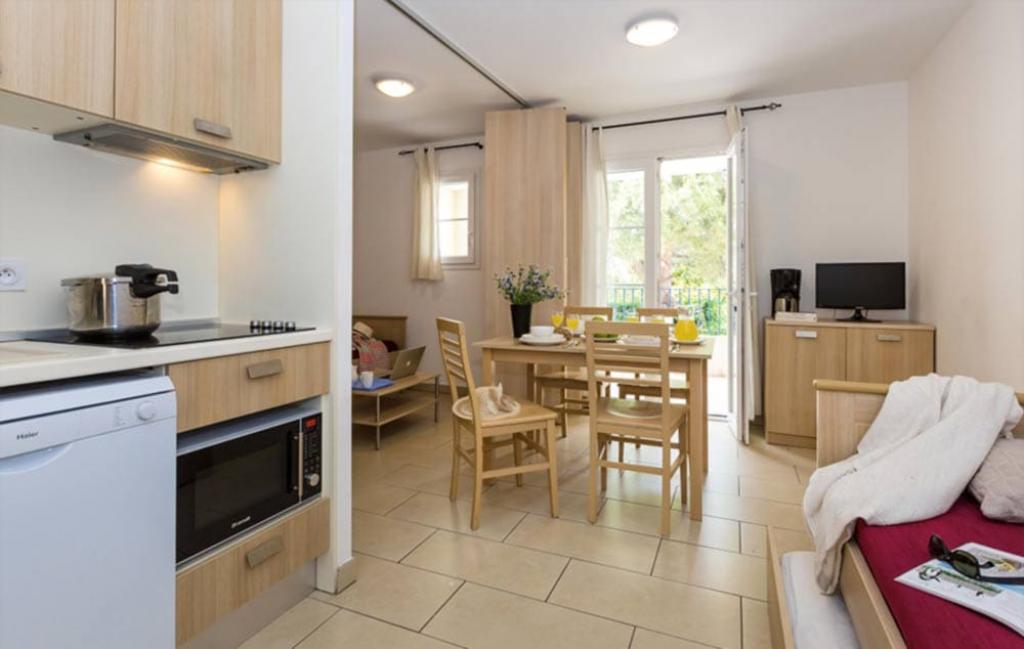 Slide Cuisine d'un des logements