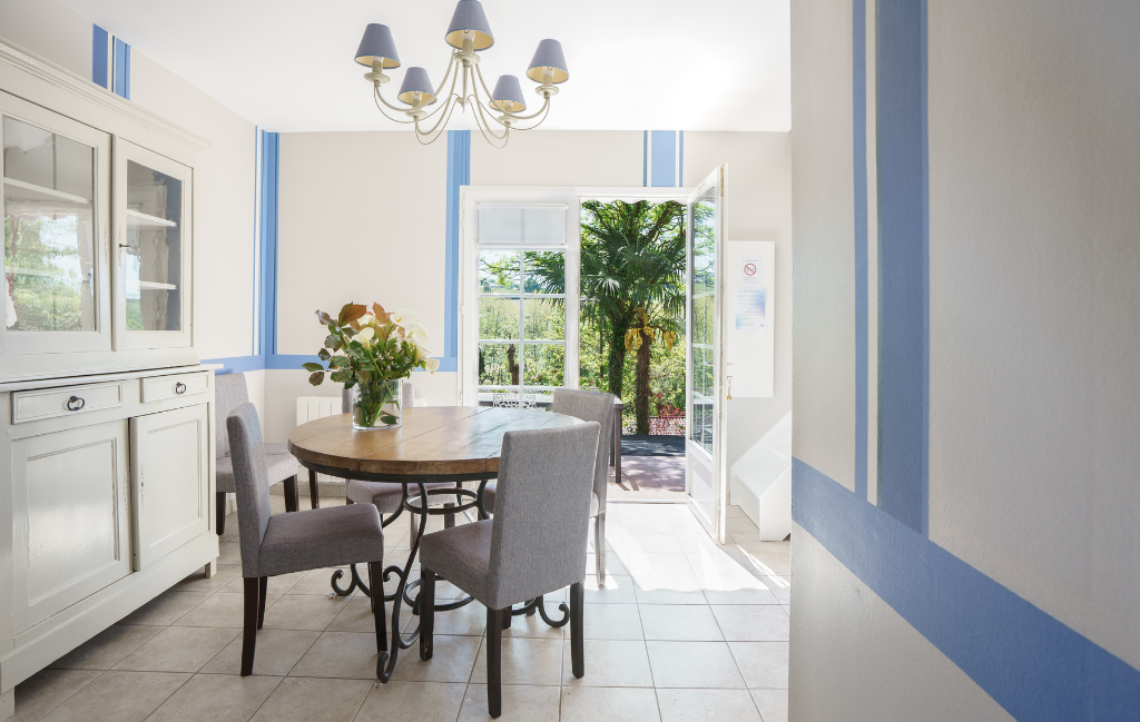 Slide Residence Collines Iduki - Bastide Clairence - 6 people apartment - Living room open on terrace