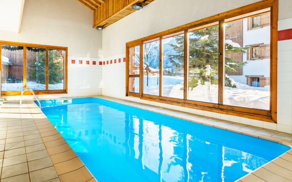 Slide Les Fermes de Samoëns - piscine