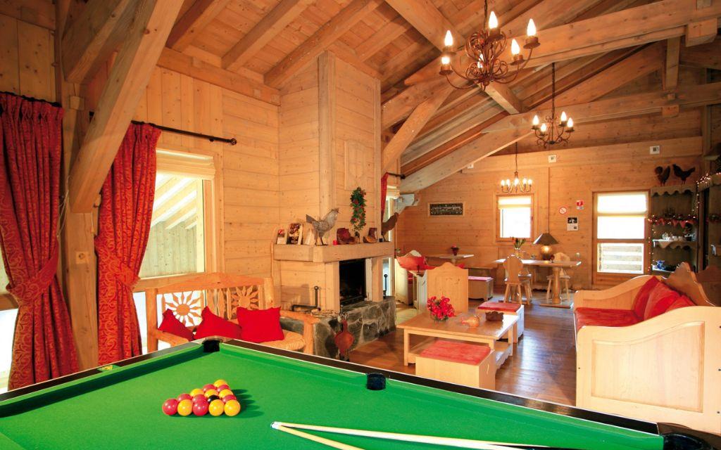 Slide Les Fermes de Samoëns - billard