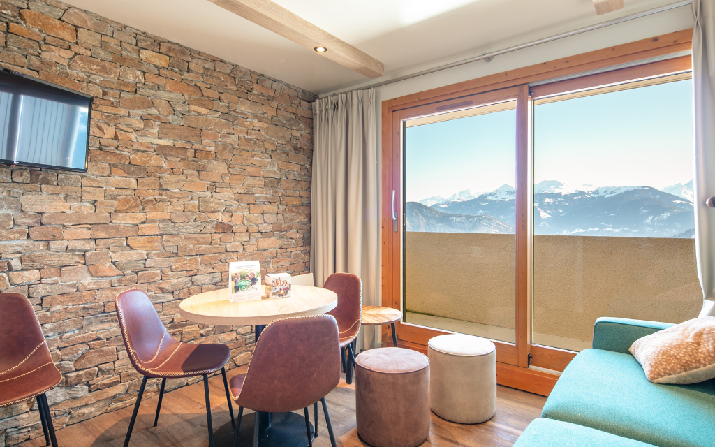 Slide Résidence Le Beauregard - séjour studio